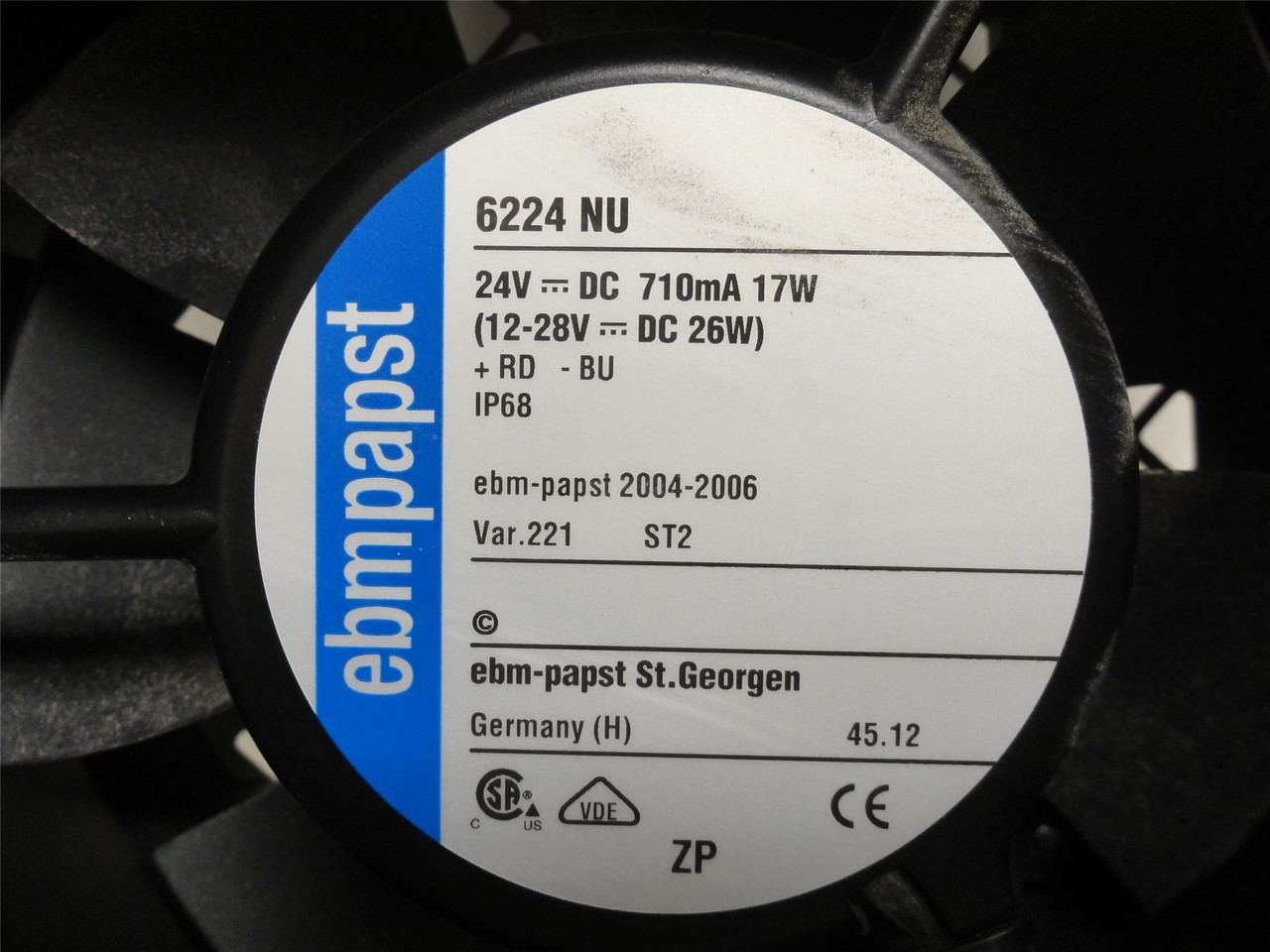 SEW 186307X; Shroud With Fan Assy; 24VDC