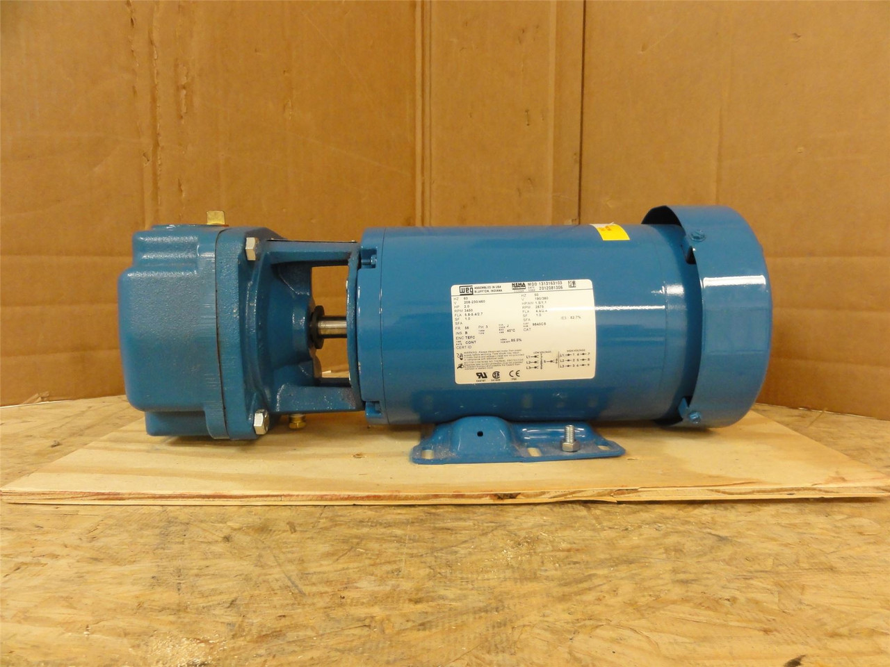 Burks T320CS7MV-HT; 2HP Regenerative Turbine Pump H26AJ0066
