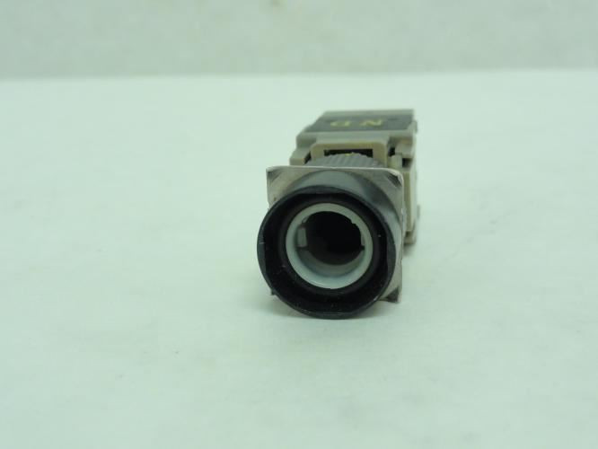 Banner OFSPBMHM; Operator Pushbutton; NO MUSHROOMS/TOPS