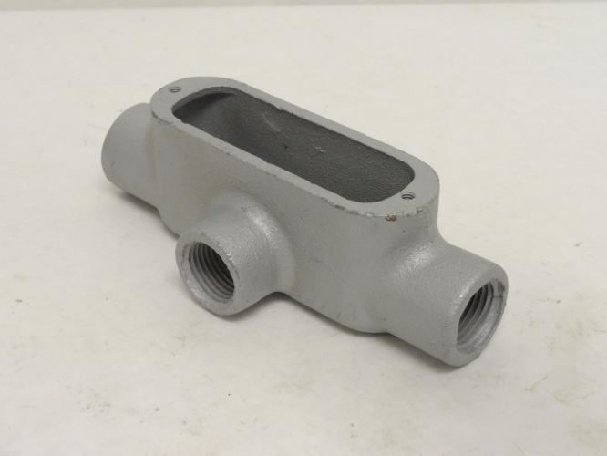 Appleton T50-M; Conduit Tee Body; 1/2NPT NO Cover