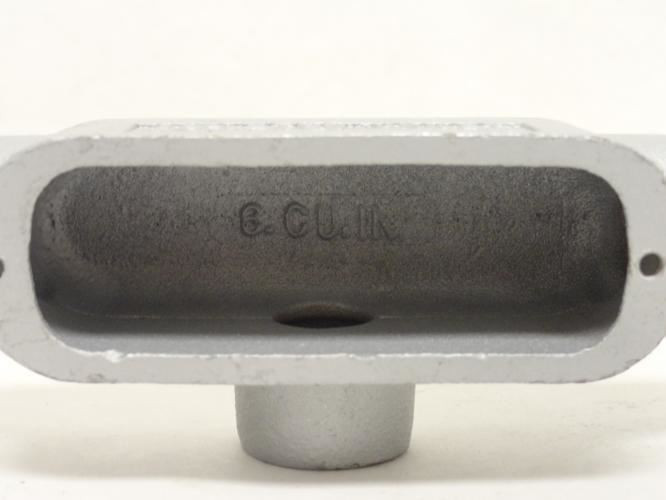 Appleton T50-M; Conduit Tee Body; 1/2NPT NO Cover