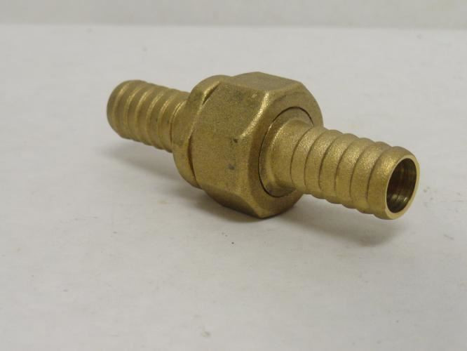 MFG- MDL-UNKN-178666; Brass Hose Connector Set; 5/8" Barb OD