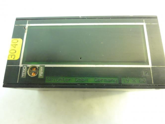 Seichter GmbH 19X60; Measuring Sensor Device