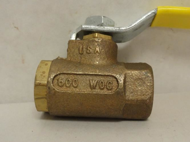 Apollo 77C10201A; Inline Ball Valve; Bronze; 3/8 FNPT; 600WOG