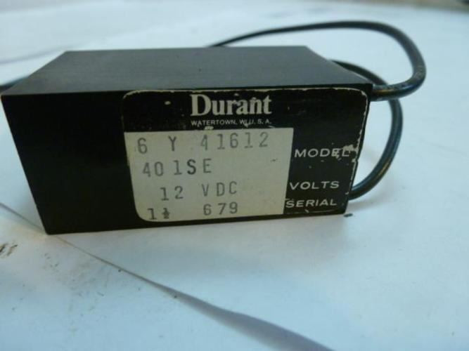 Durant 6Y41612; Counter; 401Se 12VDC; six digits