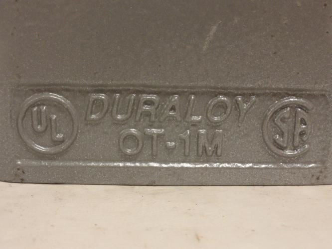 Killark OT-1M; Duraloy Conduit Outlet Body; 1/2 FNPT; T-Style