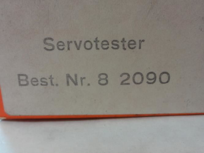 Multiplex 69611; Servo Tester; 1;05-2;15ms