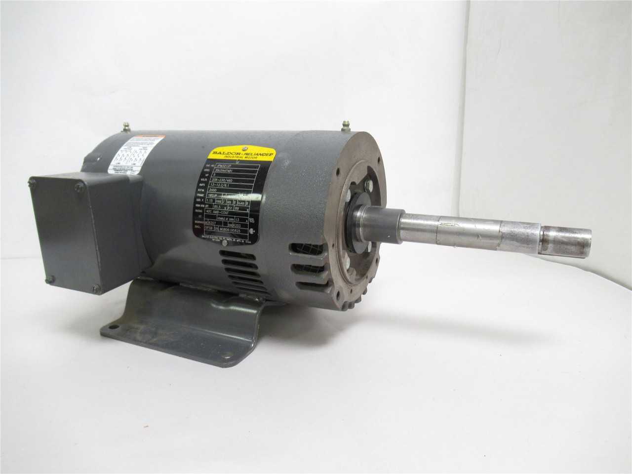 Baldor JPM3212T; AC Pump Motor 5HP; 208-230/460V; 3450RPM; 3PH