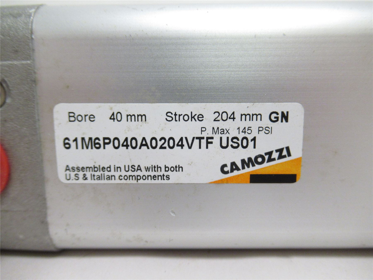 Camozzi 61M6P040A0204VTF; Double Acting Air Cylinder 40mmID