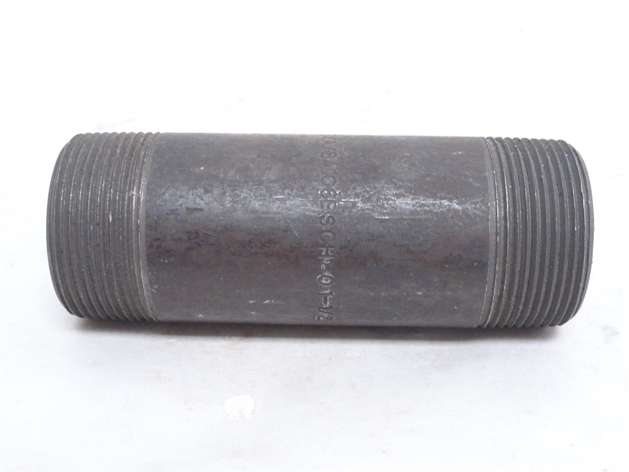 Industry-Std 1LMR9; Pipe Nipple; Sch 80; 1-1/2NPT; 5-1/2" Long