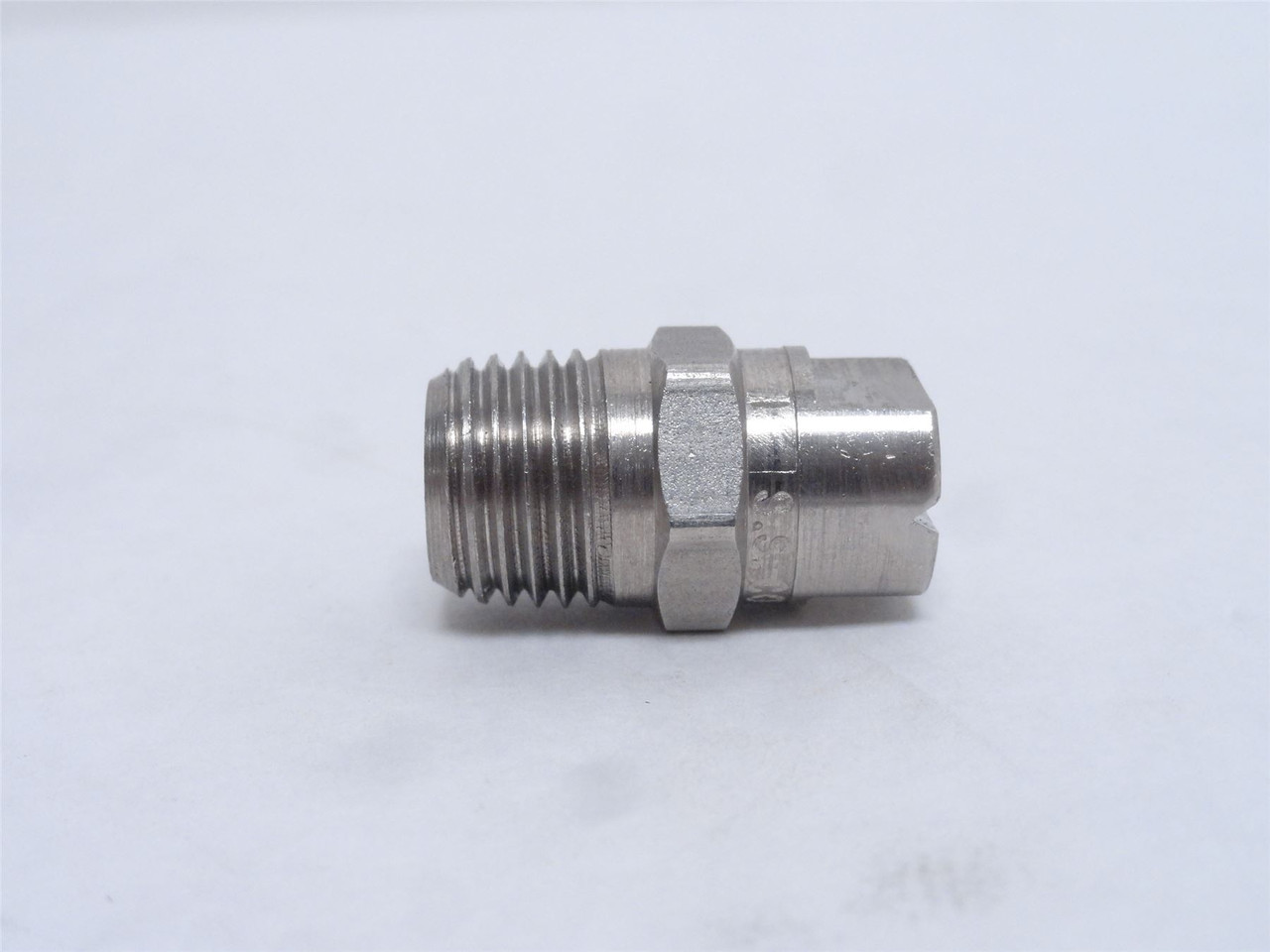 Spraying Systems H1/4U-SS5010; Flat Spray Nozzle; SS;. 1/4NPT