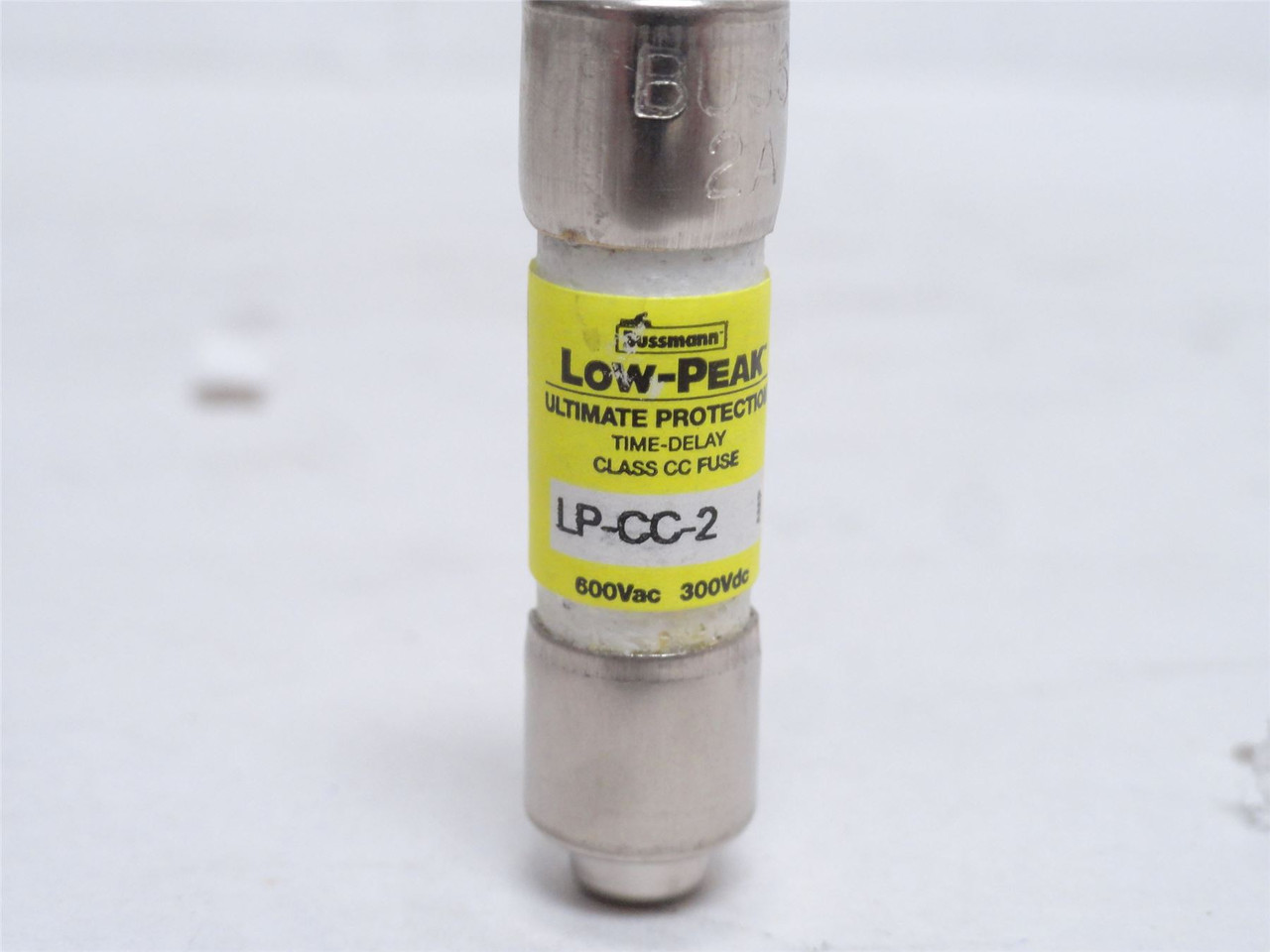 Bussmann LP-CC-2; Time Delay Fuse 2A 600VAC; 300VDC