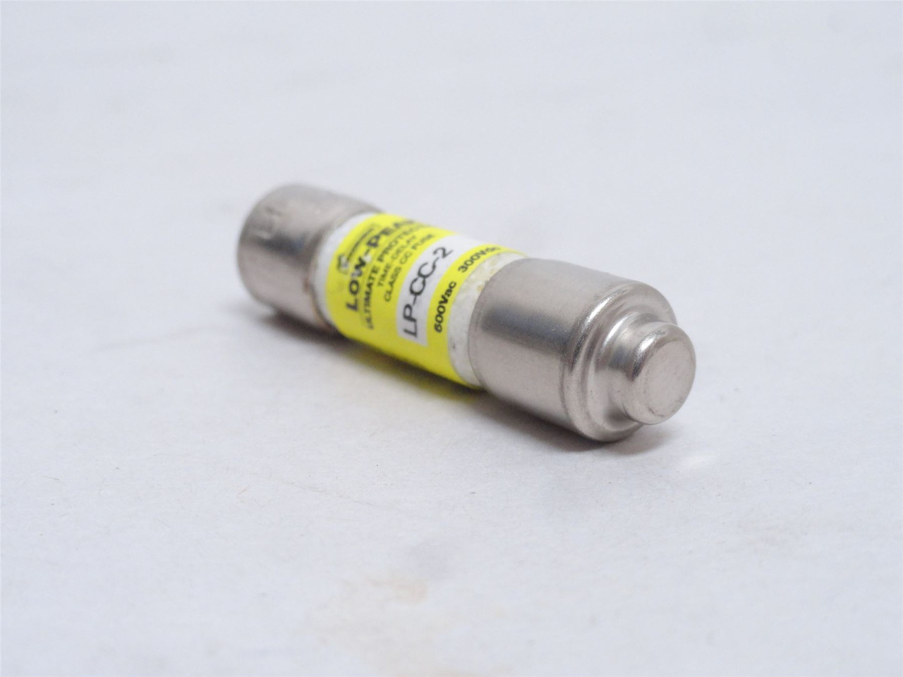 Bussmann LP-CC-2; Time Delay Fuse 2A 600VAC; 300VDC