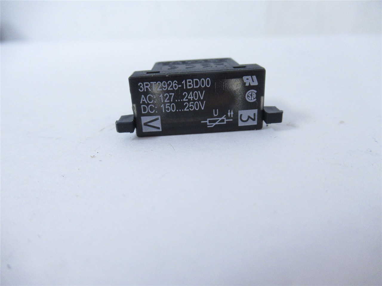 Siemens 3RT2926-1BD00; Surge Suppresr S0 Varistor Ac 127-240