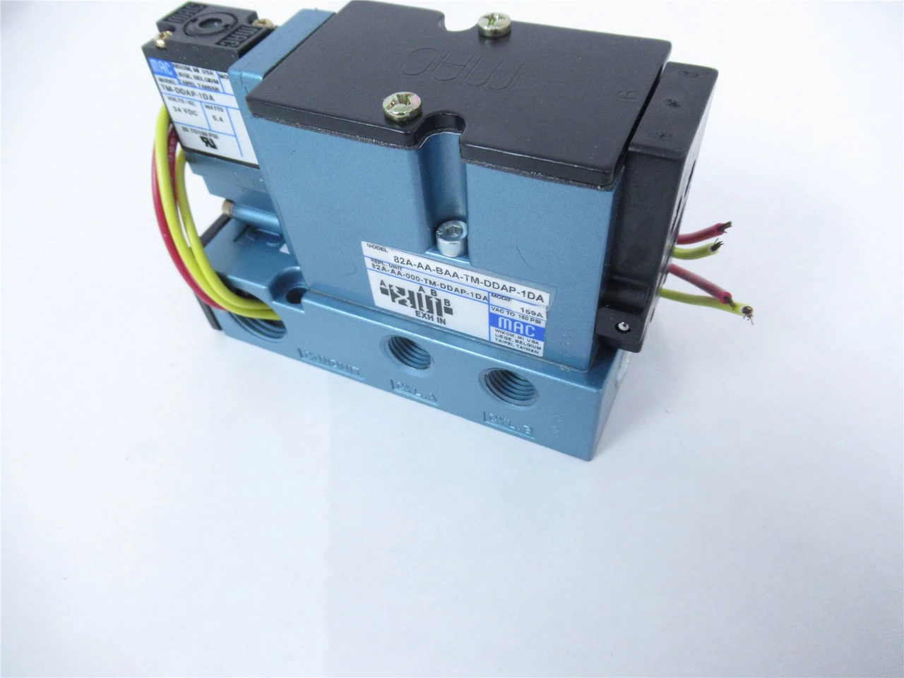 MAC 82A-AA-BAA-TM-DDAP-1DA; SolenoidValve.25"NPTF110-120VAC