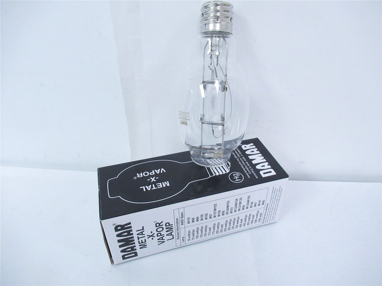 Damar MP200W/U/UVP/PS/4K; Metal X Vapor Lamp Bulb200Watt4000K