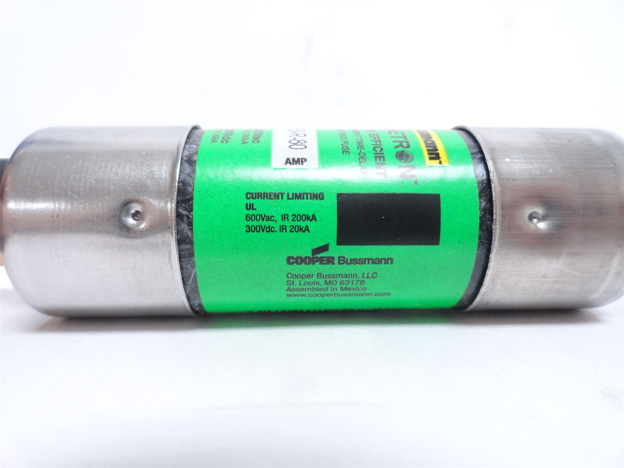 Bussmann FRS-R-80; Time Delay Fuse; 80A; 600VAC