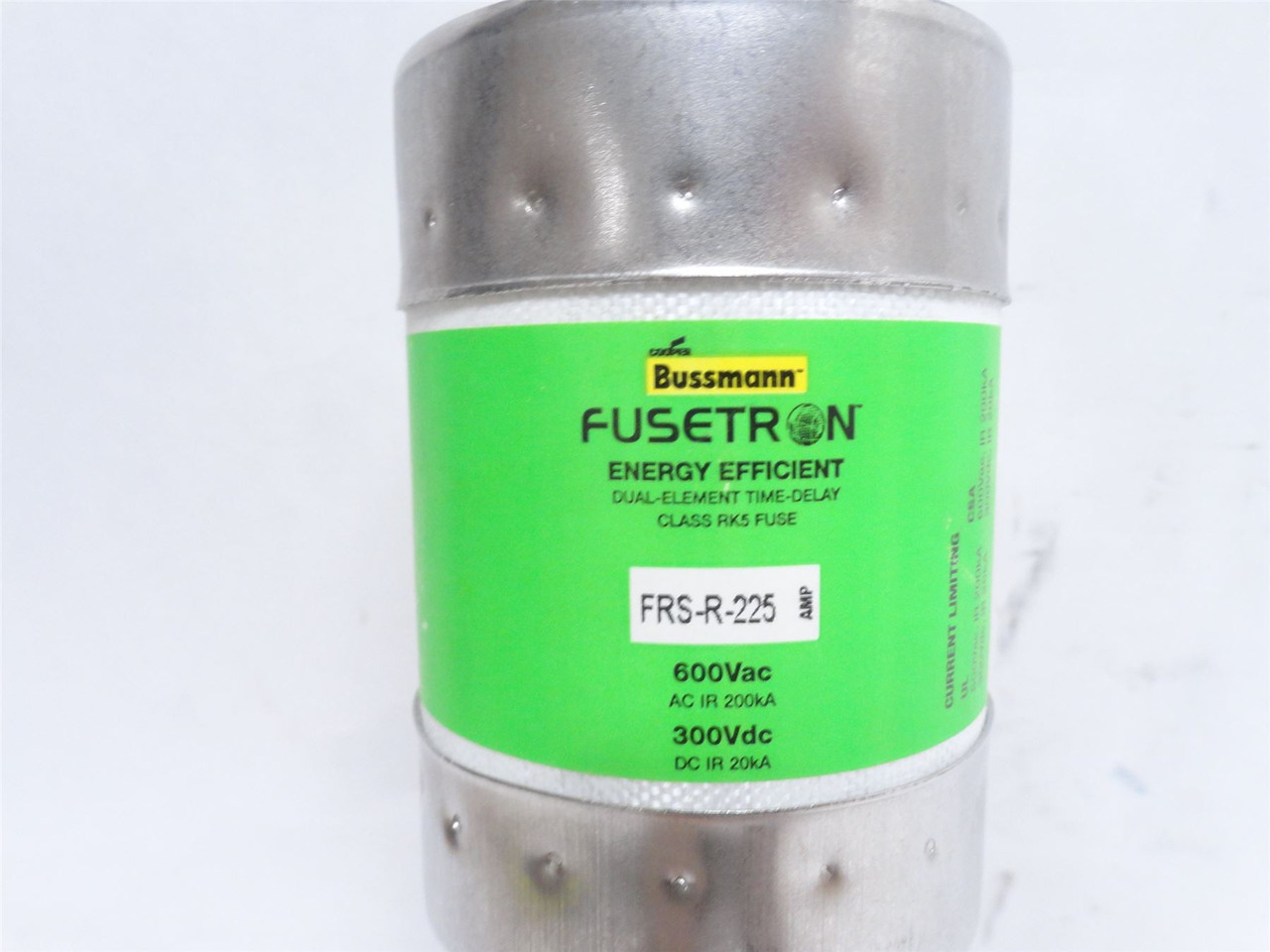Bussmann FRS-R-225; Time Delay Fuse 225A; 600VAC/300VDC