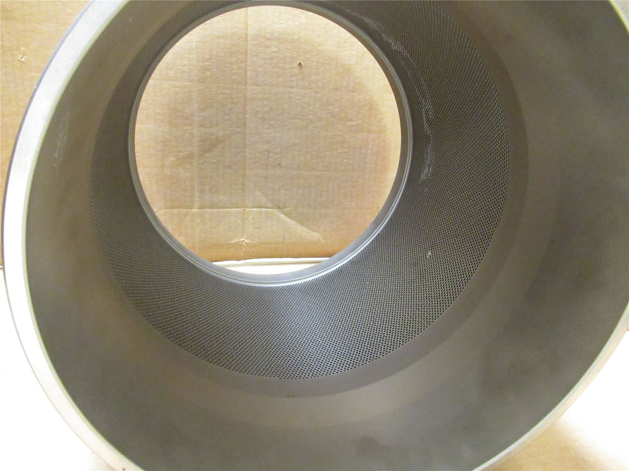 Sepamatic 9A141; Perforated Grinder Drum; 2mm Hole ID; 12"ID