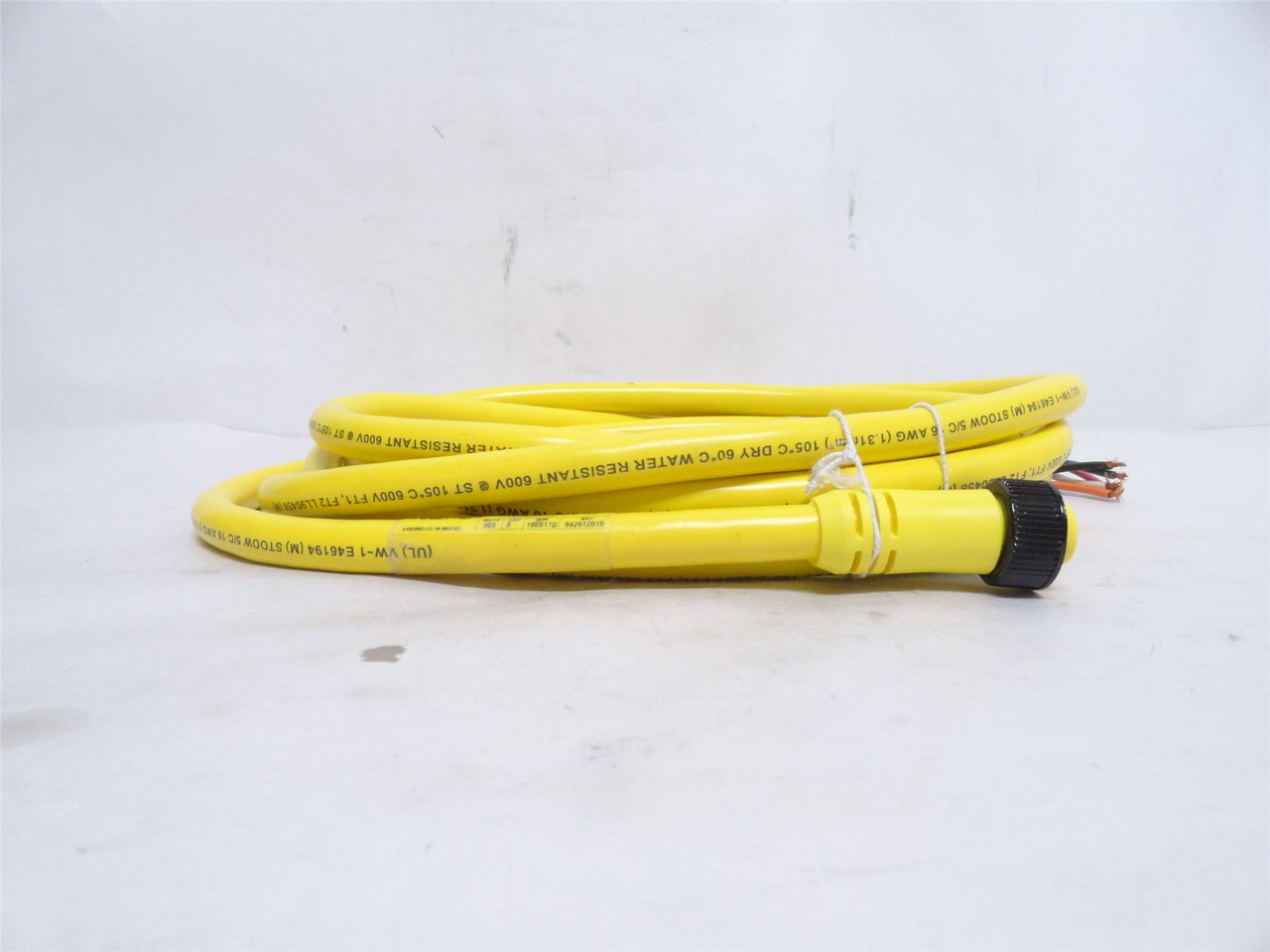 Woodhead 1300061171; Straight Female Cordset 105000A01F120