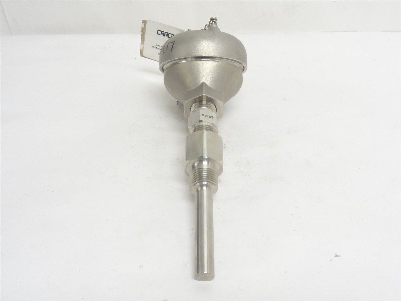 NBS 10S-86-100-S-4-A8-T-4"-SS-SL27-TM-1/2"-S.260; Temp-Sensor