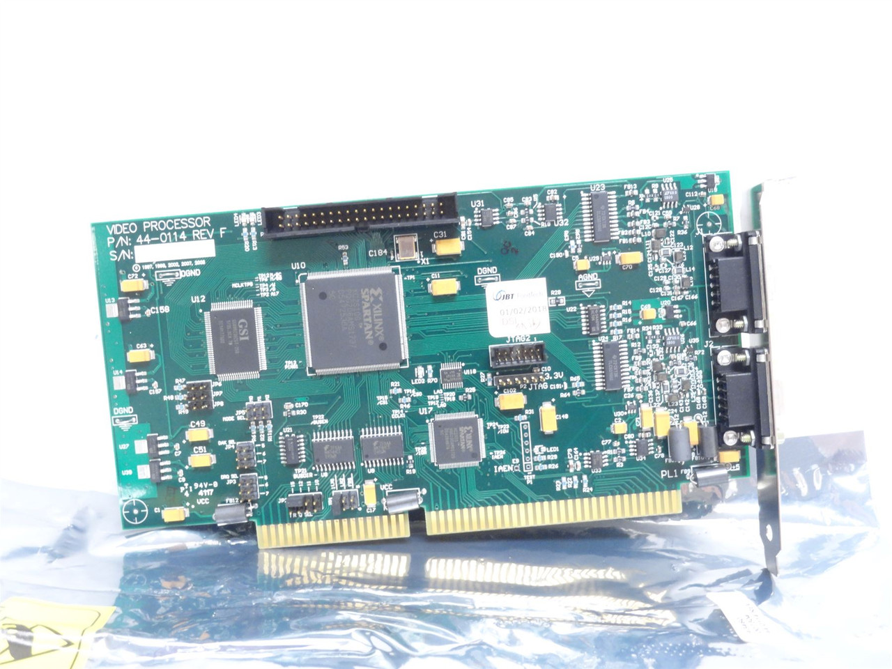 JBT 44-0114; Video Processing Frame "Grabber" PC Board