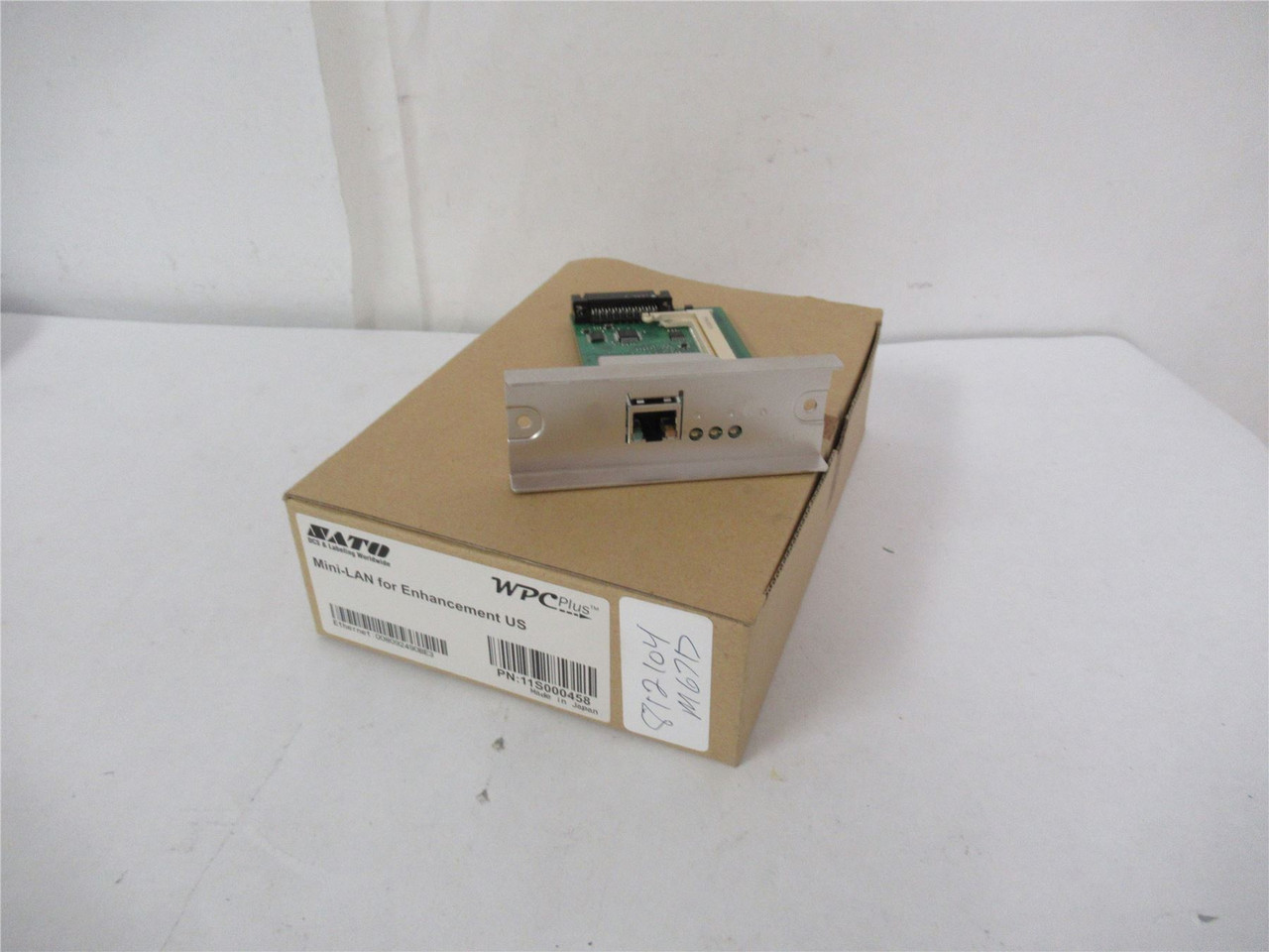 Sato 11S000458;  LAN RJ-45 Connect forM84PRO/M8400RVE Printer