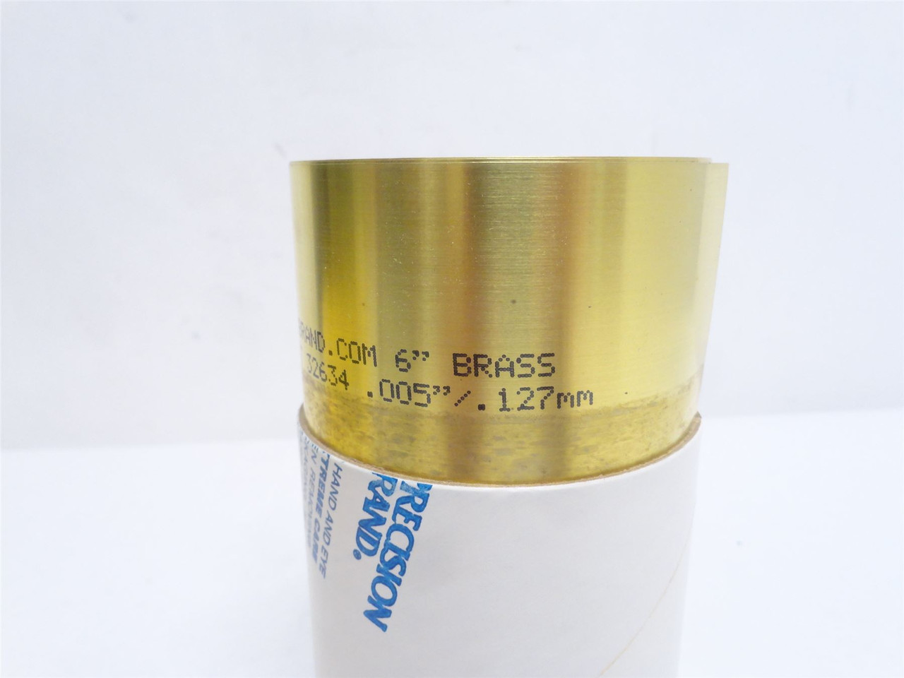 Precision 17305; Brass Shim Stock .005"/ .127mm 6"W x 100"L