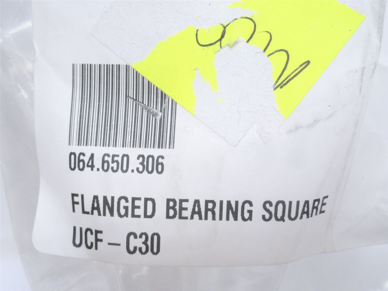 Vemag 064.650.306; Capped Flange Bearing; 30mmID; 4-Bolt