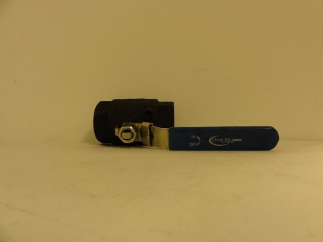 Industry-Std 6GD41; Inline Ball Valve; 2000WOG; 1-1/4NPT