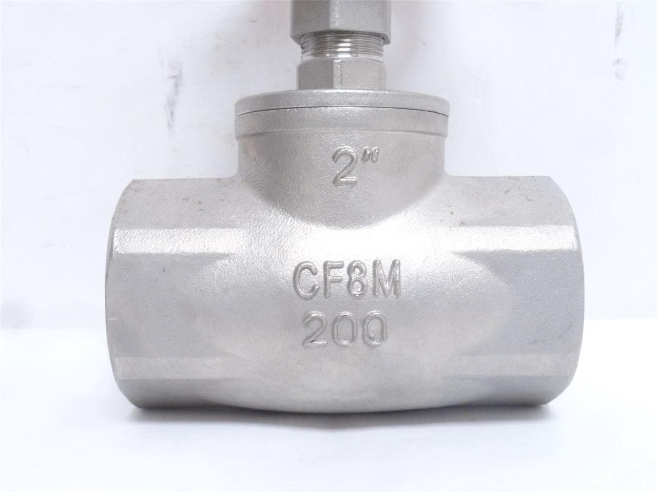 Sharpe 40276; Globe Valve; SS; 2NPT; 200PSI