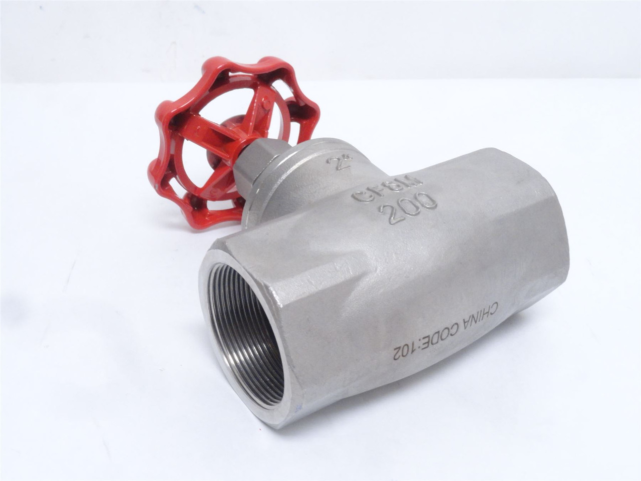 Sharpe 40276; Globe Valve; SS; 2NPT; 200PSI