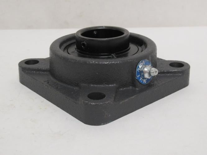 NTN UCFU 1-7/16; Flange Bearing 1-7/16"ID; 4-Bolt; Cast Iron