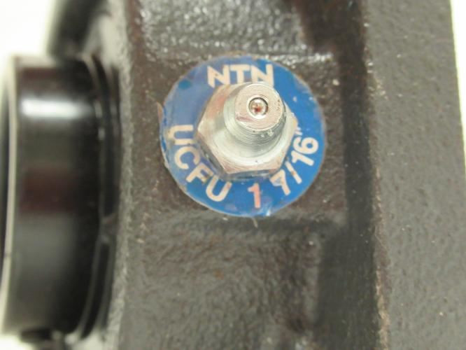NTN UCFU 1-7/16; Flange Bearing 1-7/16"ID; 4-Bolt; Cast Iron