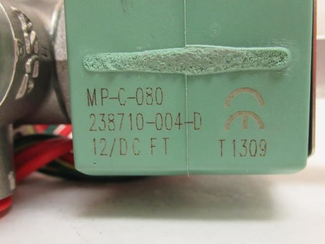 Asco 8317G036; Solenoid Valve; SS; 5-75Psi; 1/4NPT; 12VDC