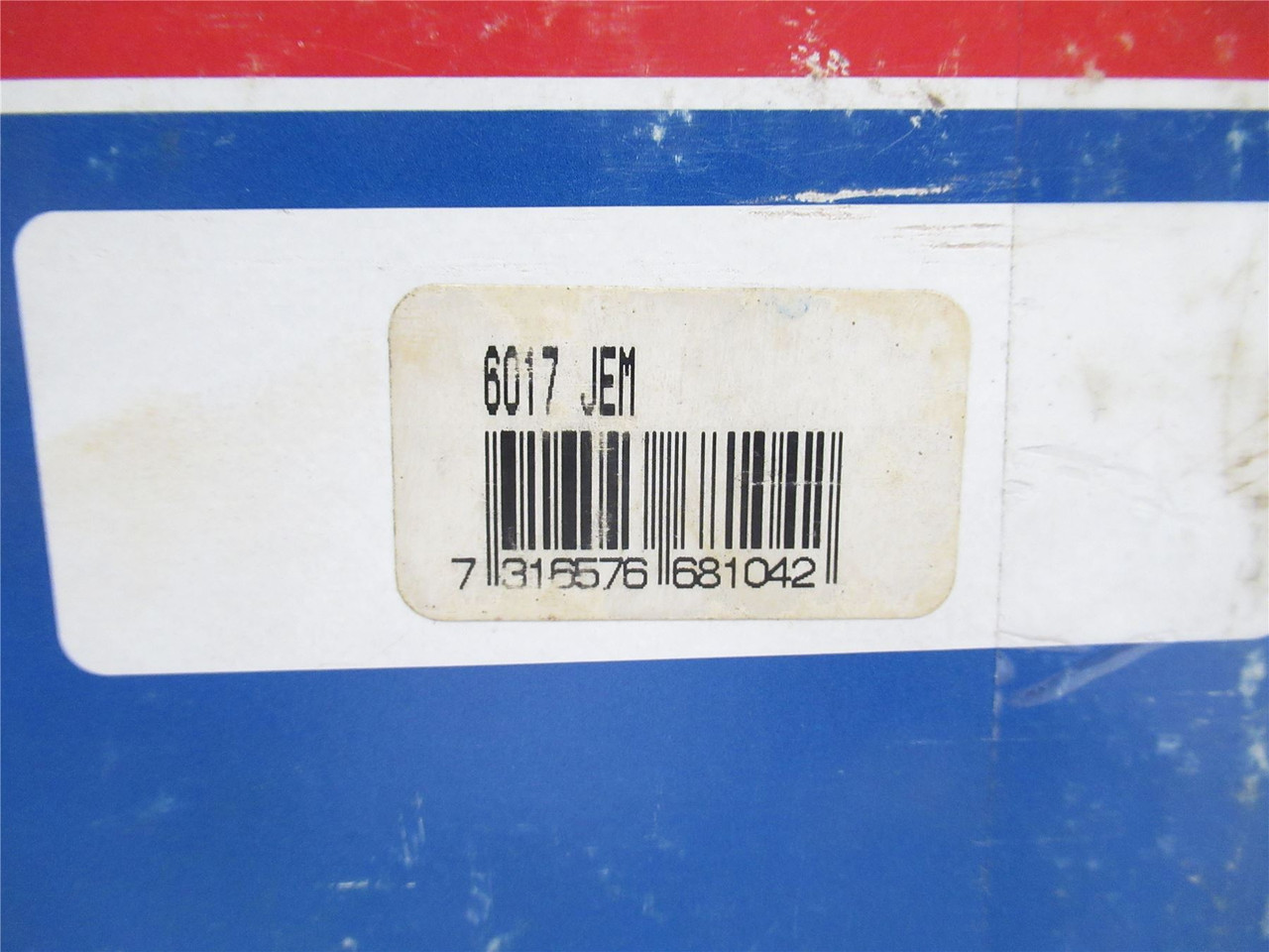 SKF 6017 JEM; Ball Bearing; 85mmID x 130mmOD x 22 Width