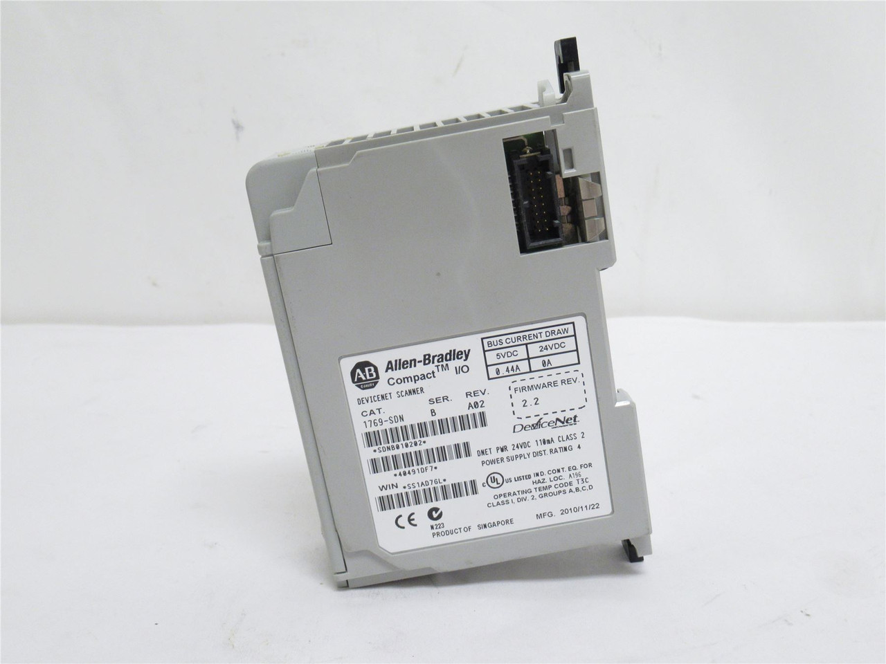 Allen-Bradley 1769-SDN; DeviceNet Scanner Module 24VDC; 4.7W
