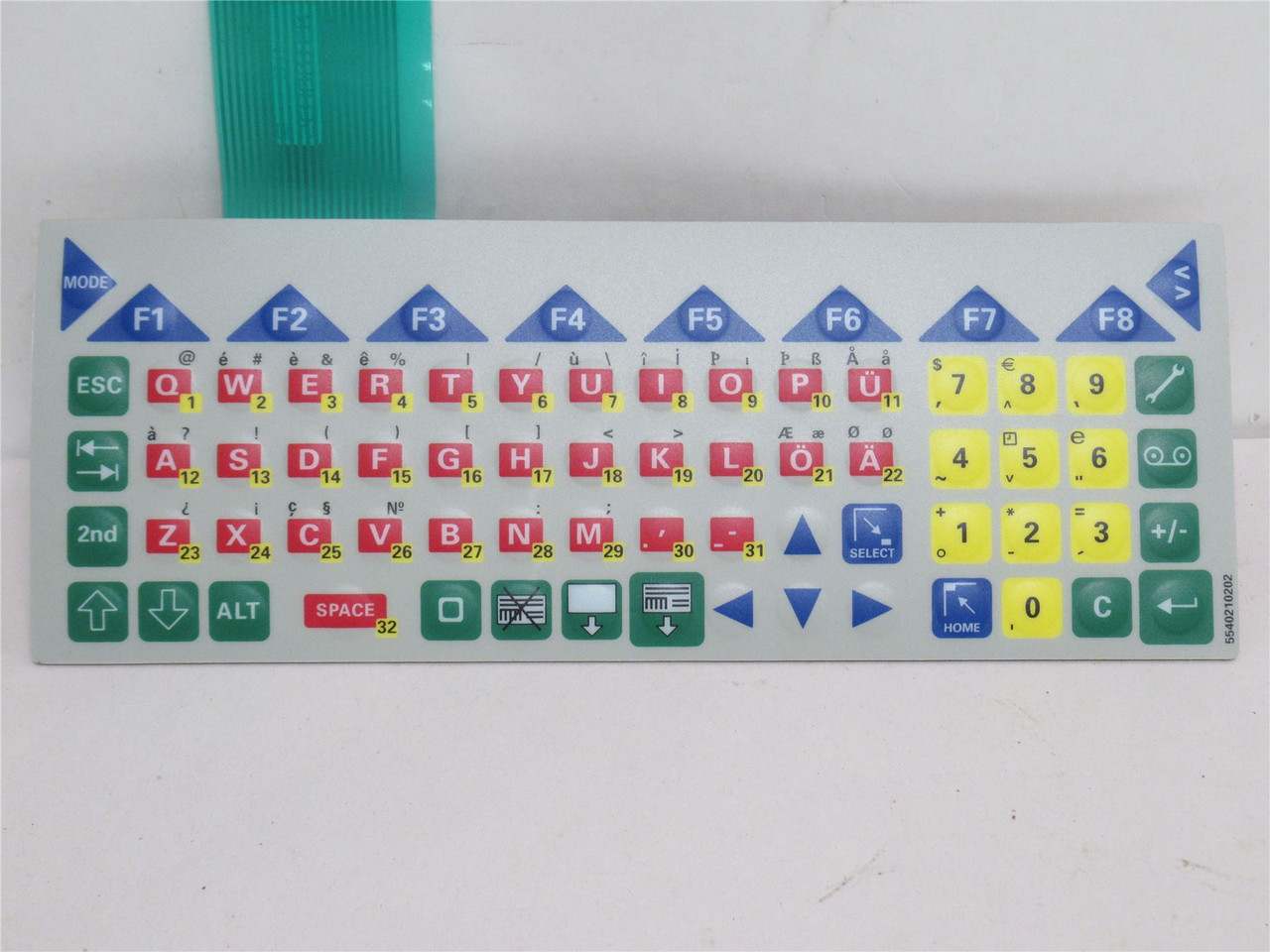 Bizerba 66540210202; Operator Interface Panel Assembly