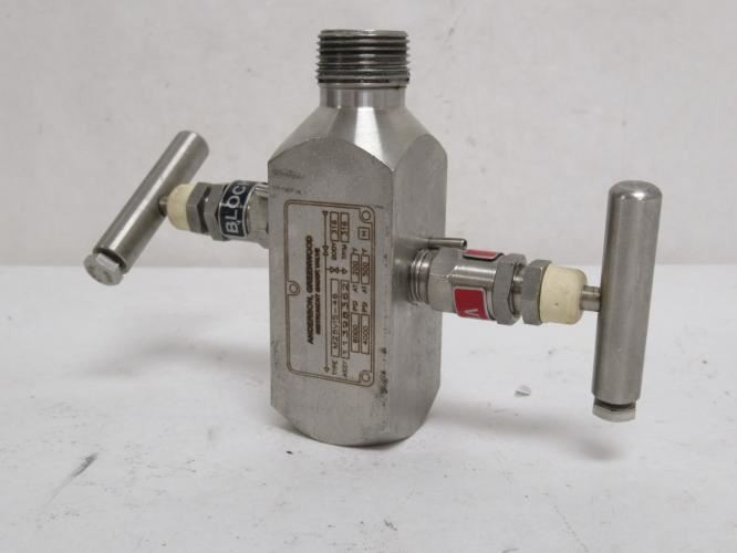 Anderson M25VIS-46; Instrument Gauge Valve; 5000Psi; SS-316; 1/2NPT
