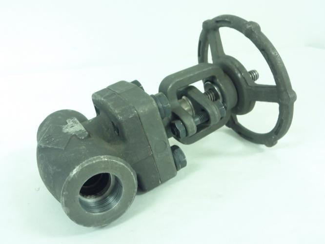 Industry-std 1PRH8; Class 800 Gate Valve 3/4"SW X 3/4"NPT