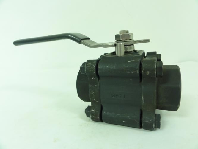 SVF B8-4466-AT-1"; Ball Valve 3-Piece; 1" Socket Weld