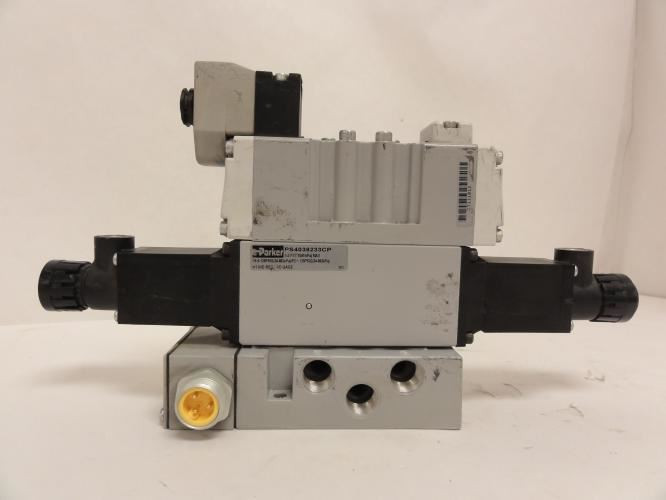 Parker PS4037305CP; Solenoid Valve Assy; 120VAC; 145psi; 3/8 NPT