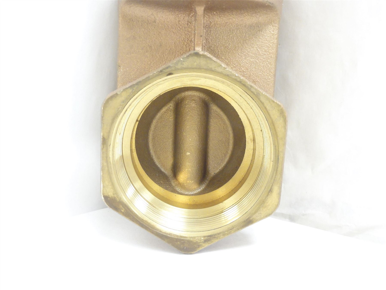 Matco-Norca 514T10; Brass Gate Valve; Size: 3NPT; 200WOG