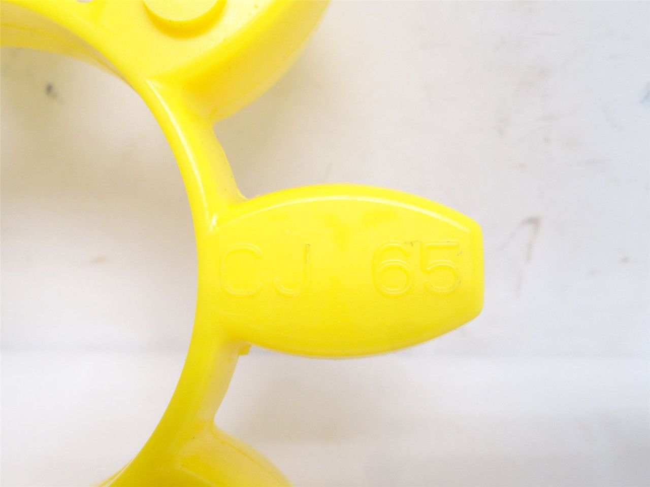 Lovejoy CJ65; Jaw Coupler Spider Insert; Yellow