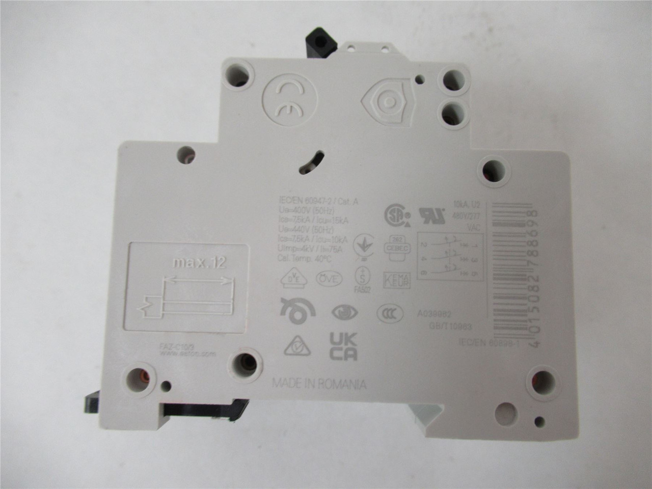Eaton FAZ-C10/3; Circuit Breaker 10A 3P