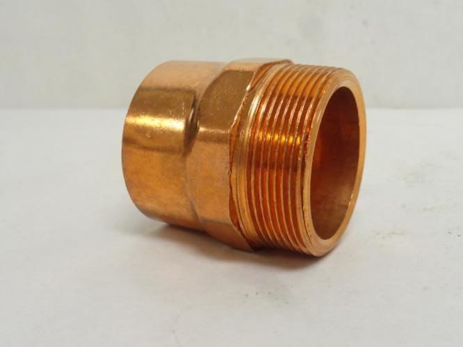 Industry-Std 5P035; Wrot Copper Adapter; 2" C x MNPT