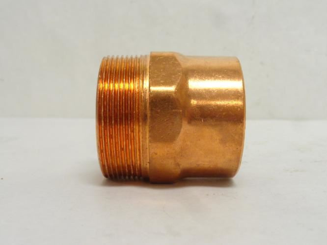 Industry-Std 5P035; Wrot Copper Adapter; 2" C x MNPT