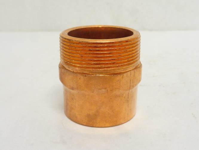 Industry-Std 5P035; Wrot Copper Adapter; 2" C x MNPT