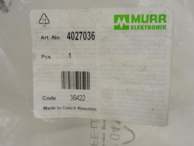 Murr 4027036; Cable For 8-Way Distribution Boxes; 5-Pole