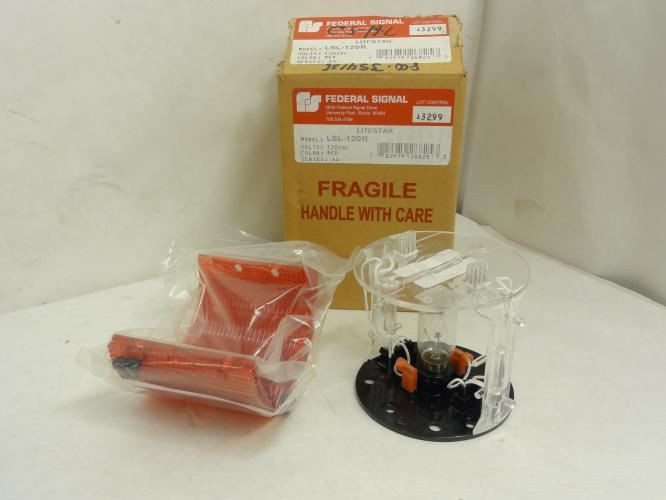Federal LSL-120R; Module; LITESTAK; Red; 120 VAC; Ser: A4